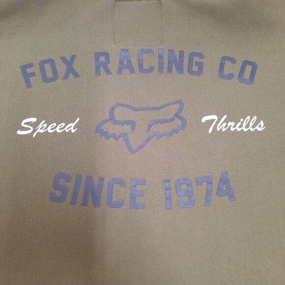 Fox Racing Pullover Hoodie Men's Size Small Motocross Style Comfort Midweight - Picture 9 of 12